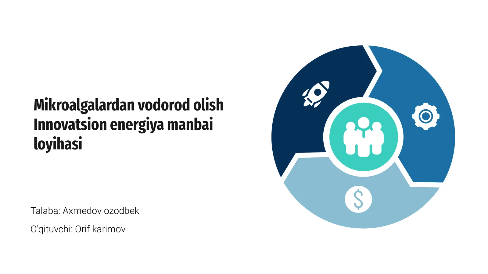Mikroalgalardan vodorod olish