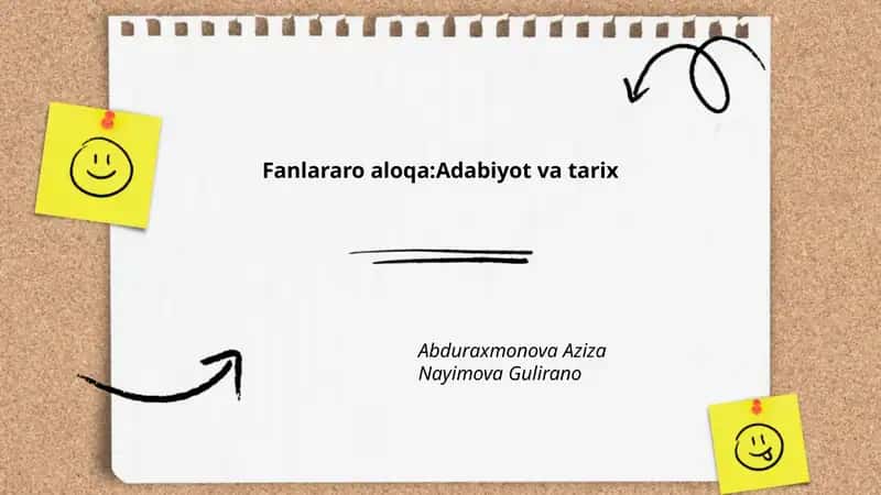 Adabiyot va tarix: o‘zaro ta’siri va metodologiyasi