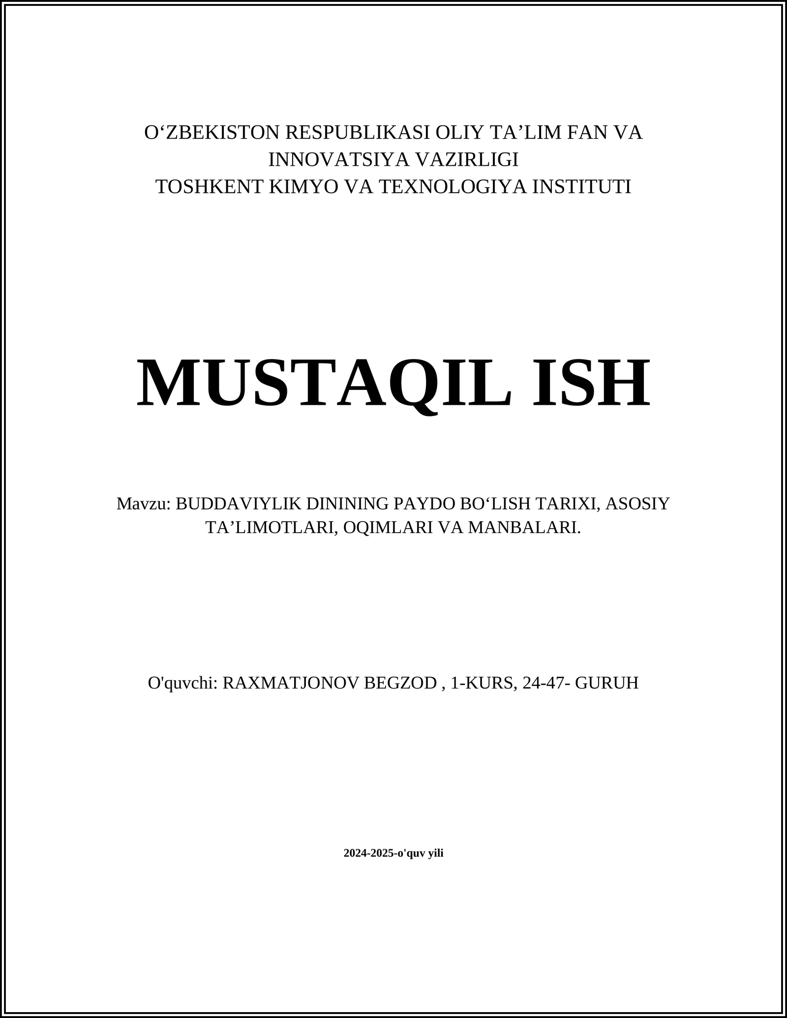 Buddaviylikning paydo bo'lishi va tarixi