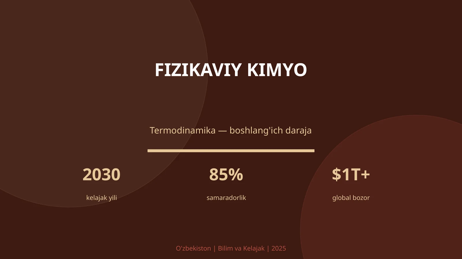 FIZIKAVIY KIMYO