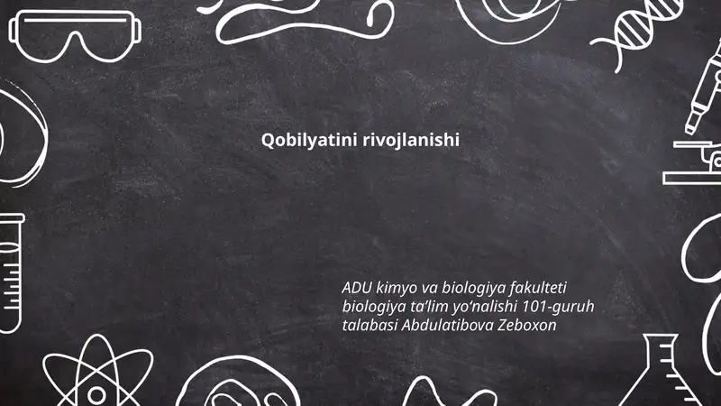 Genetik va biologik omillarning qobiliyatga ta'siri