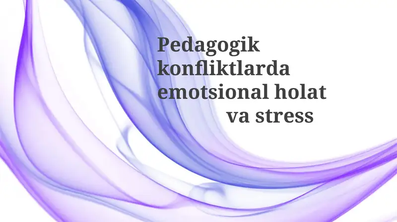 Mojarolardagi pedagogika: hissiy holat va stressning ta'siri