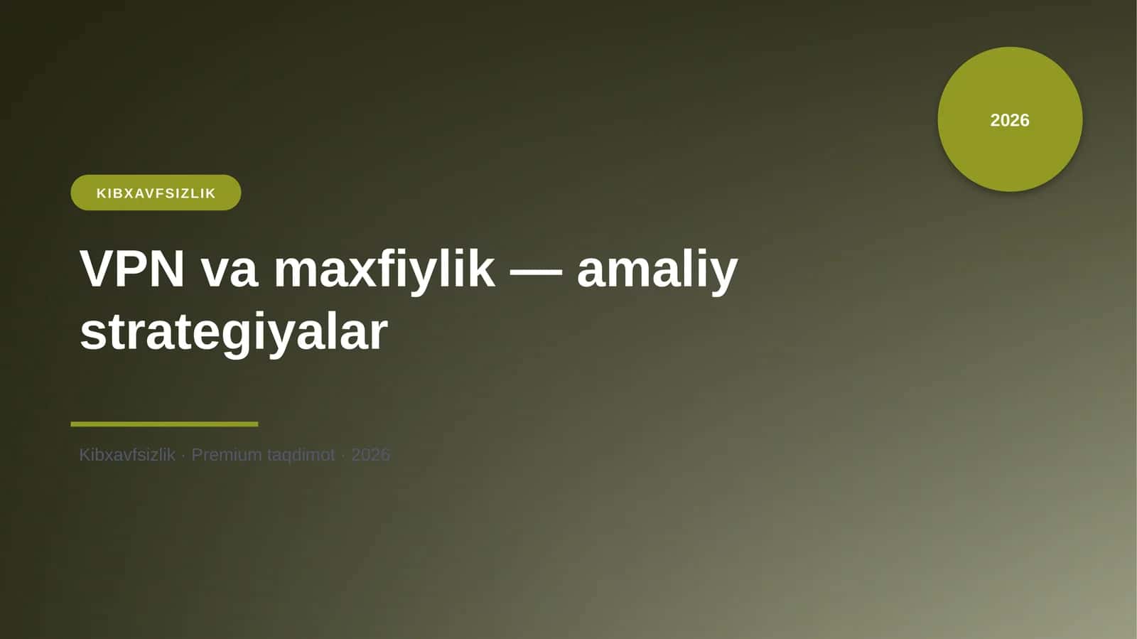 KIBXAVFSIZLIK