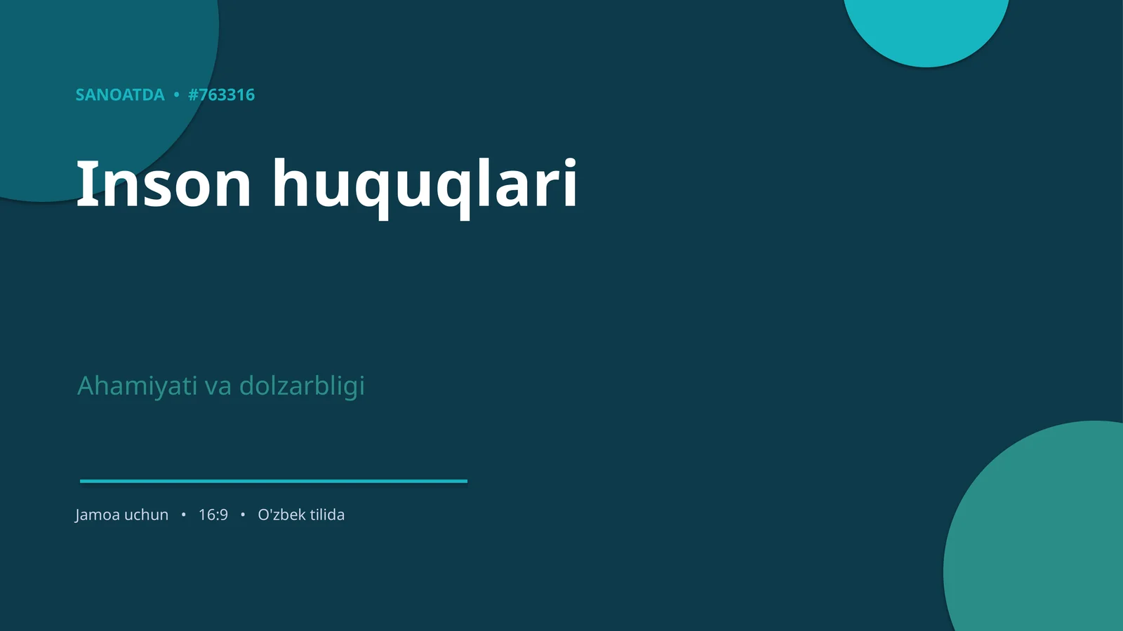 Inson huquqlari