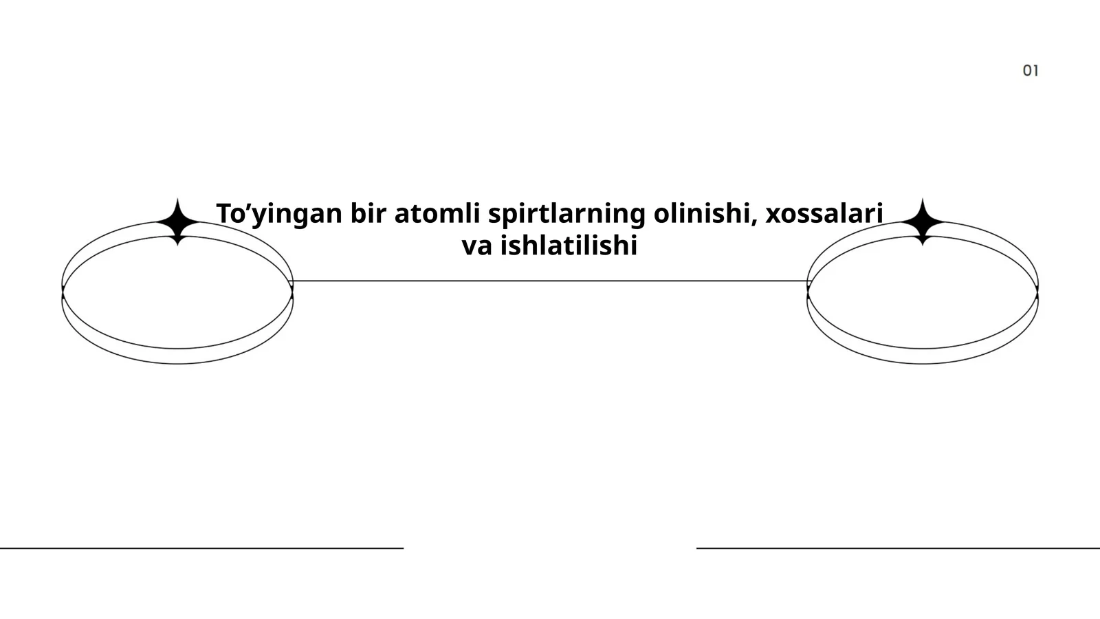 To’yingan bir atomli spirtlarning olinishi, xossalari va ishlatilishi