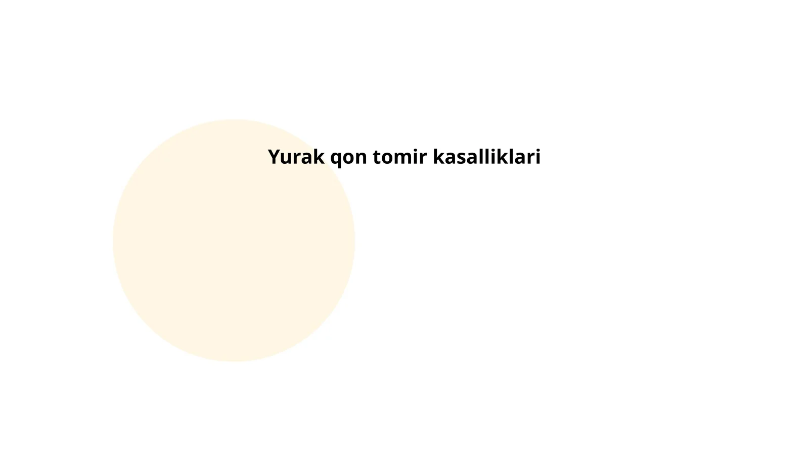 Yurak qon tomir kasalliklari