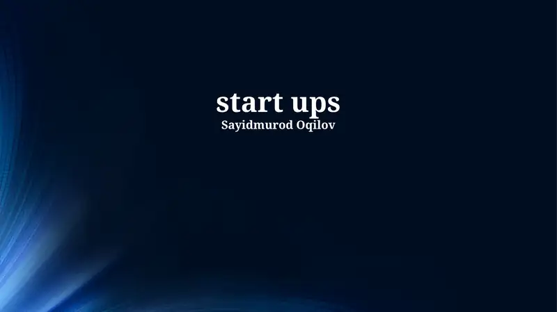 Building the Business: Team, Product & Market