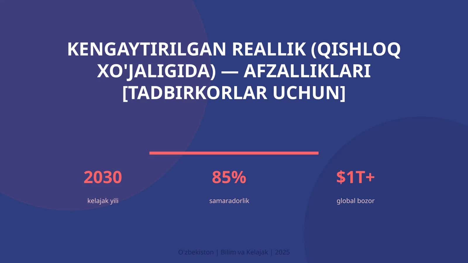 Kengaytirilgan reallik (qishloq xo'jaligida) — afzalliklari [tadbirkorlar uchun]