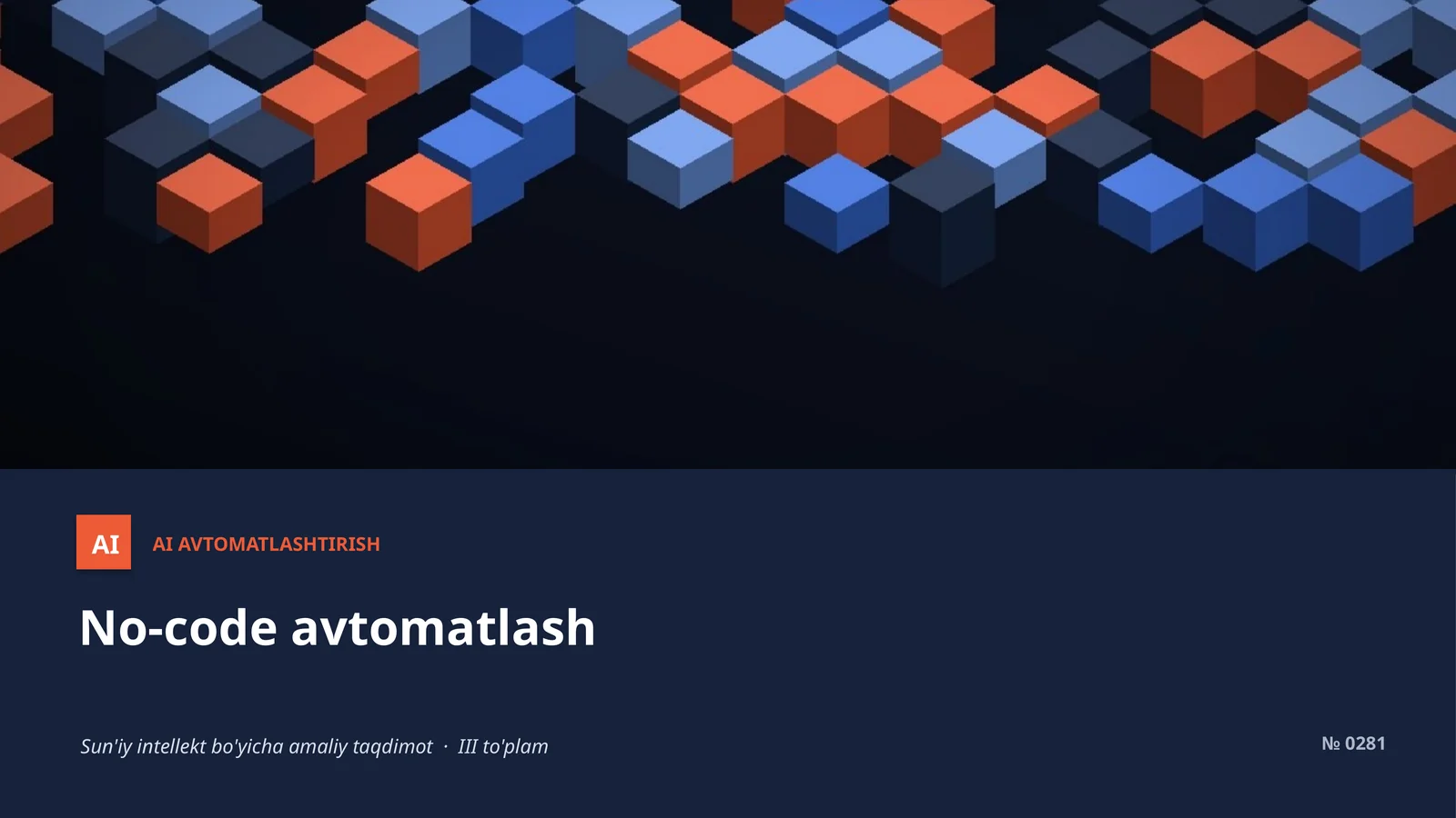AI AVTOMATLASHTIRISH