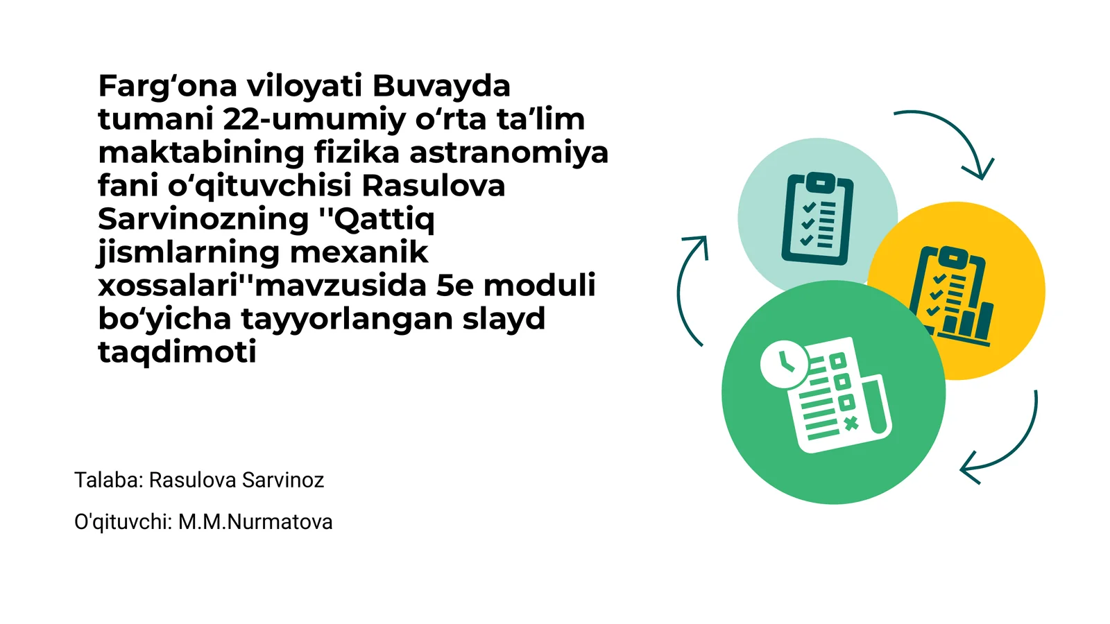 Qattiq jismlarning mexanik xossalari