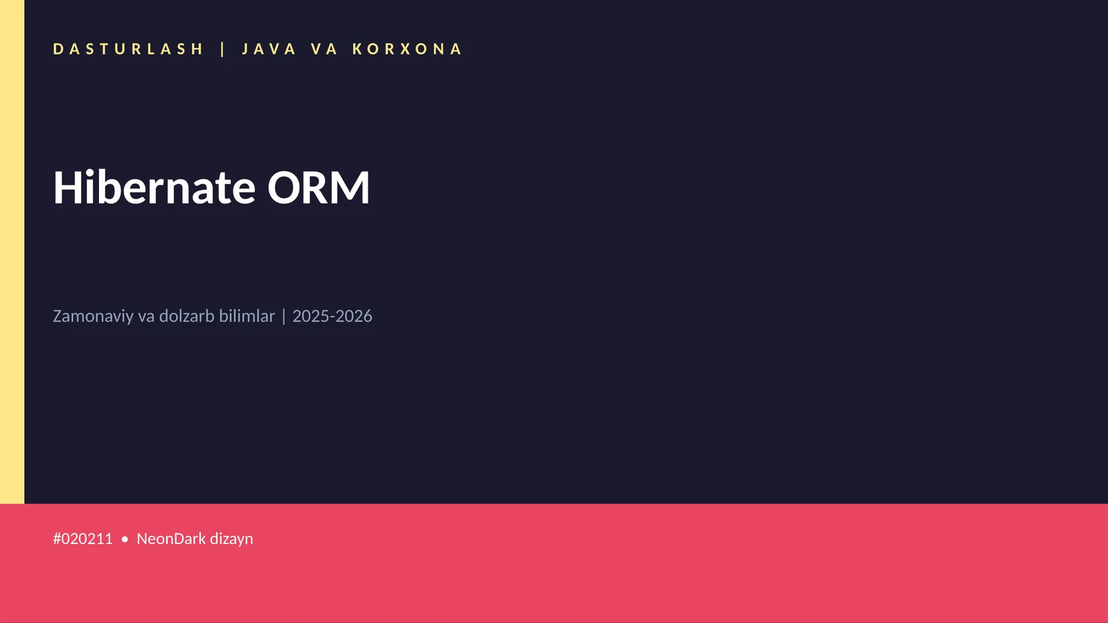 Hibernate ORM