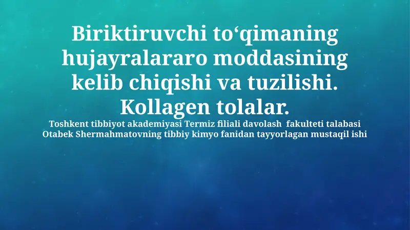 Kollagen Tolalar