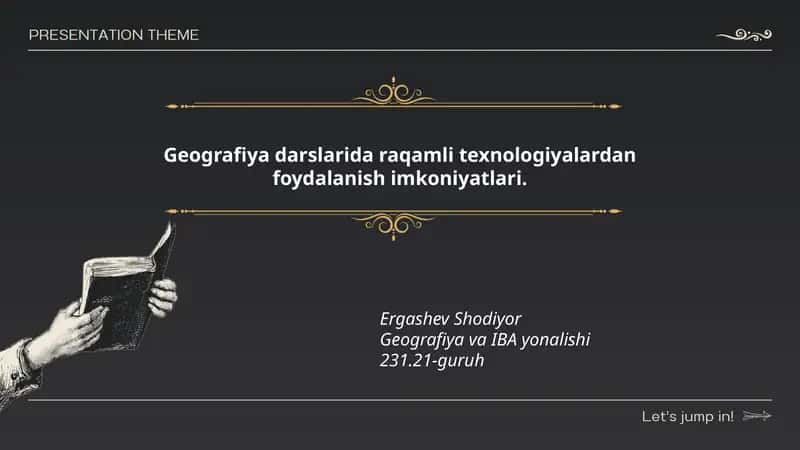 Raqamli Texnologiyalar Haqida Darslar