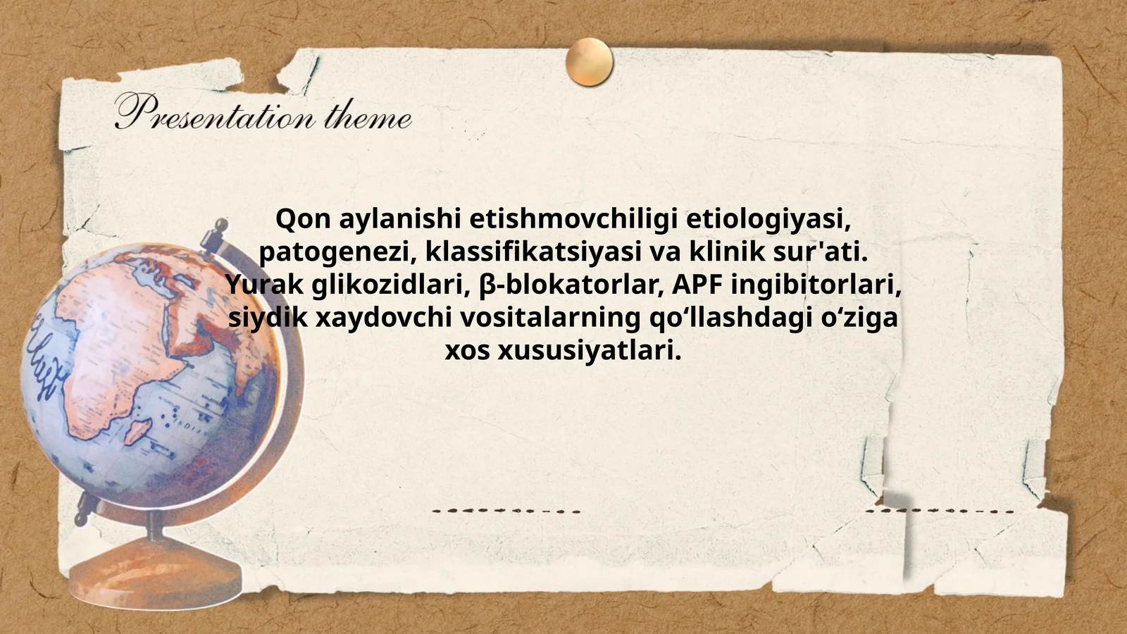 Qon aylanishi etishmovchiligi etiologiyasi