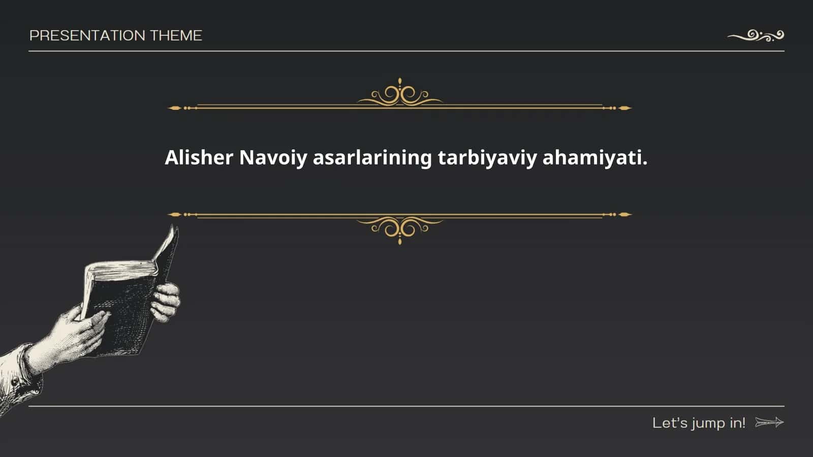 Alisher Navoiy asarlarining tarbiyaviy ahamiyati