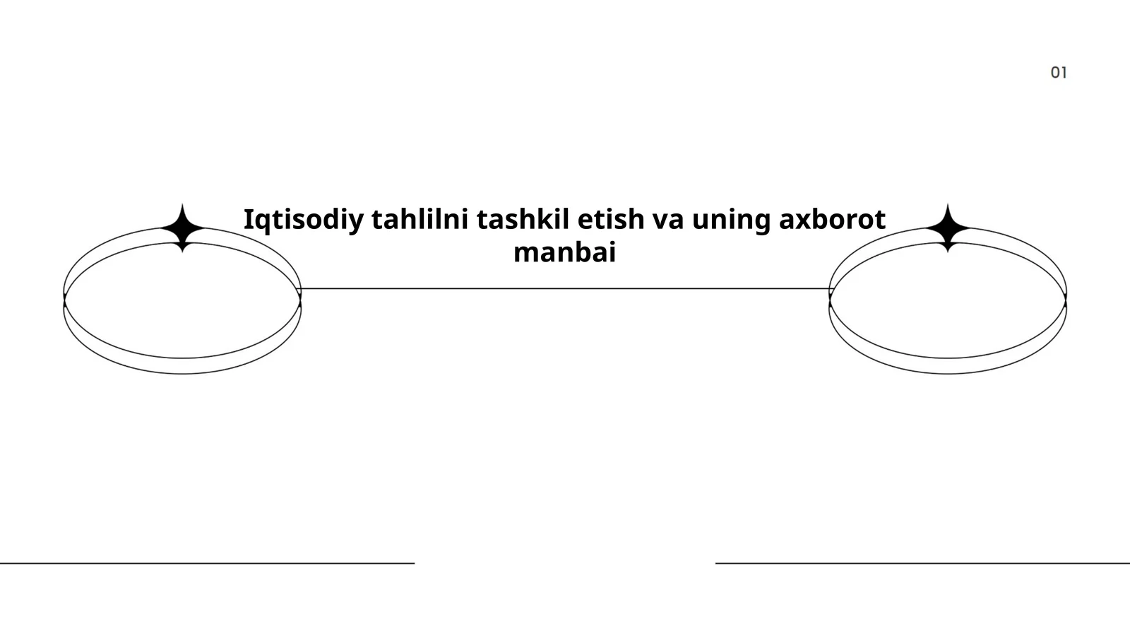 Iqtisodiy tahlilni tashkil etish va uning axborot manbai