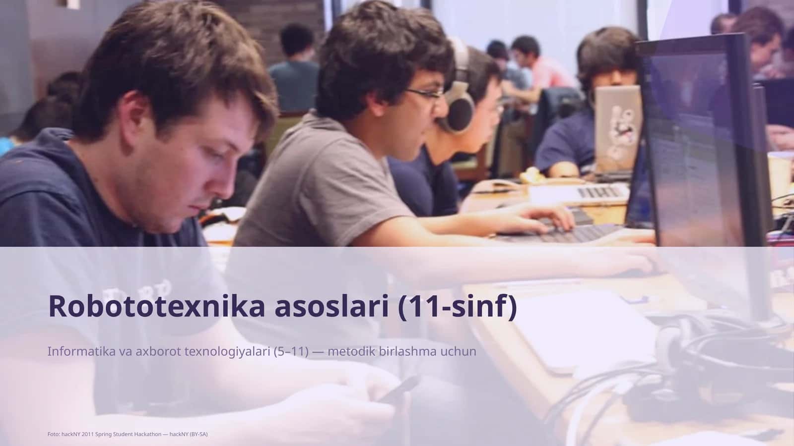 Robototexnika asoslari (11-sinf)