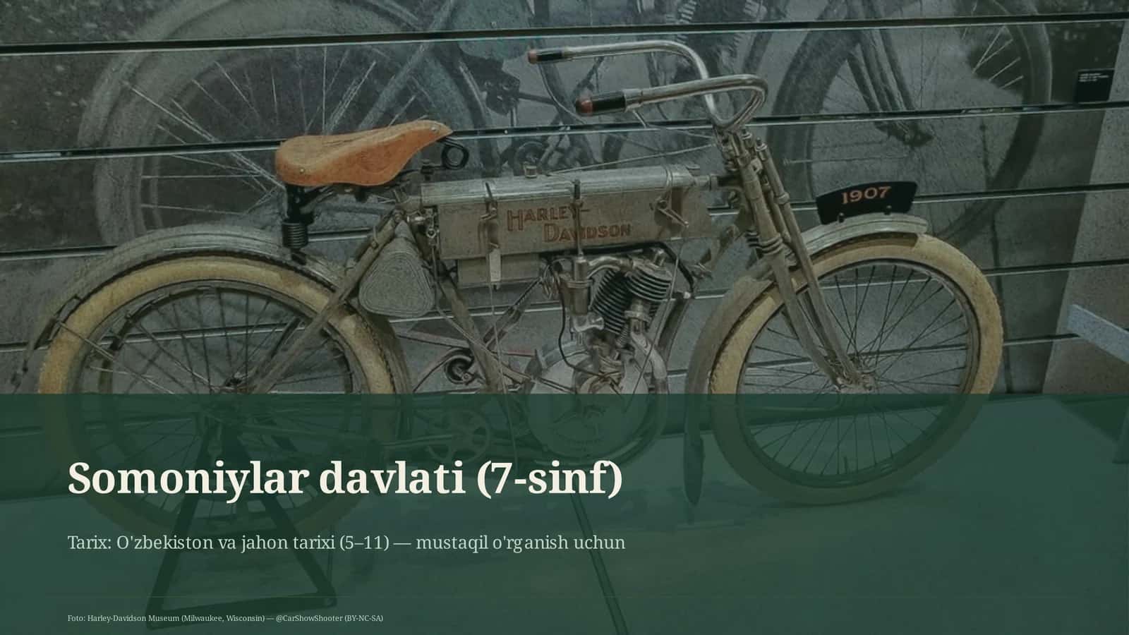 Somoniylar davlati (7-sinf)
