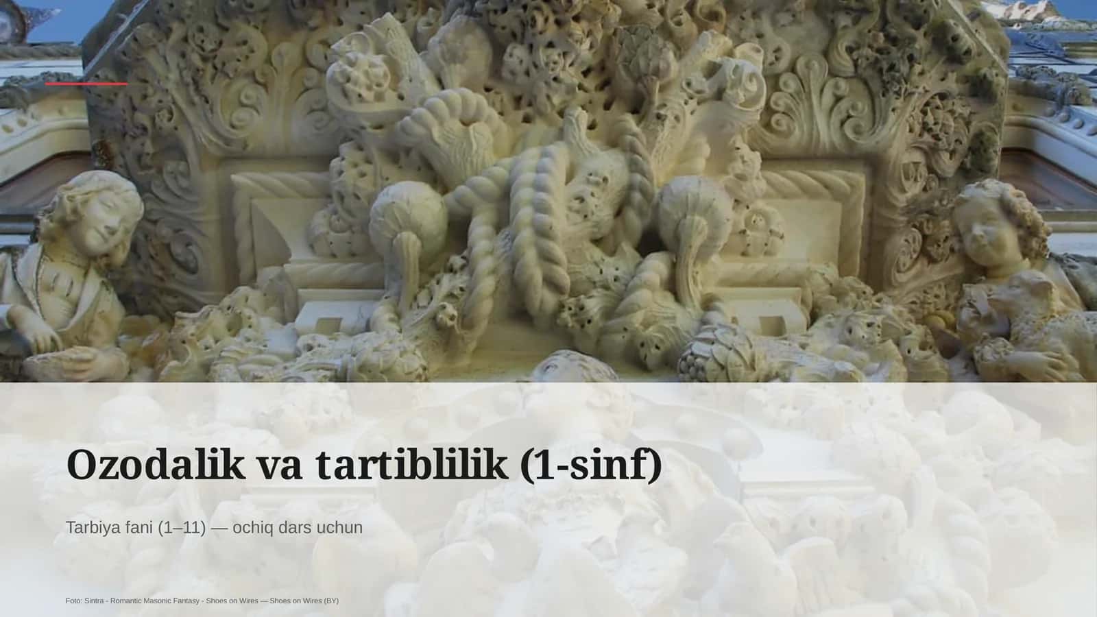 Ozodalik va tartiblilik (1-sinf)