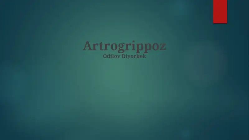 Artrogrippoz
