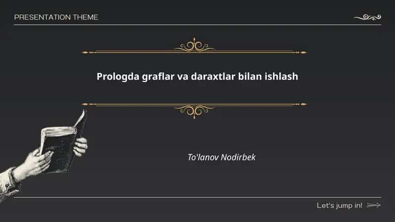 Prologda graflar va daraxtlar bilan ishlash
