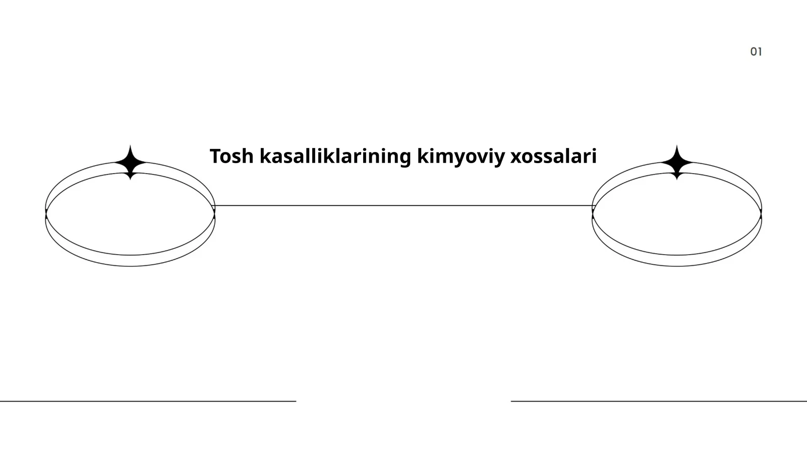Tosh kasalliklarining kimyoviy xossalari