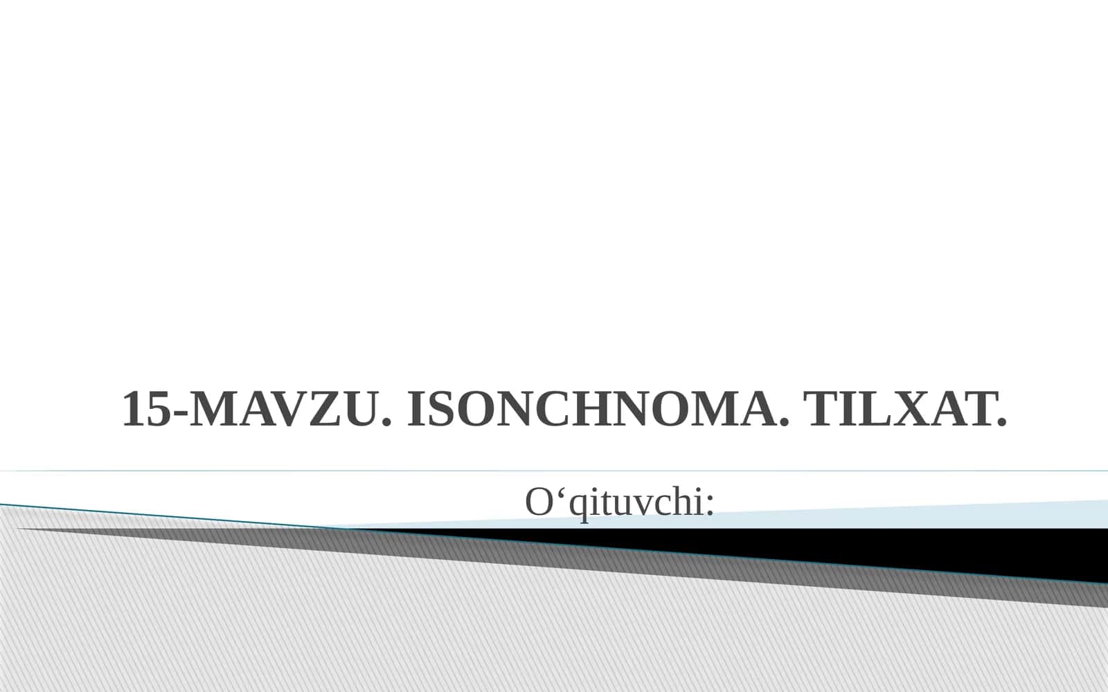 ISONCHNOMA. TILXAT.