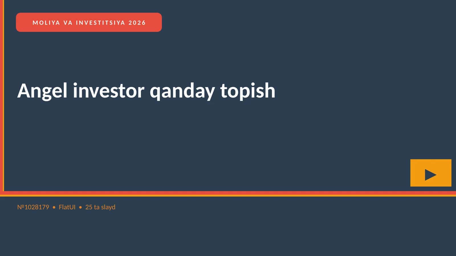 Angel investor qanday topish