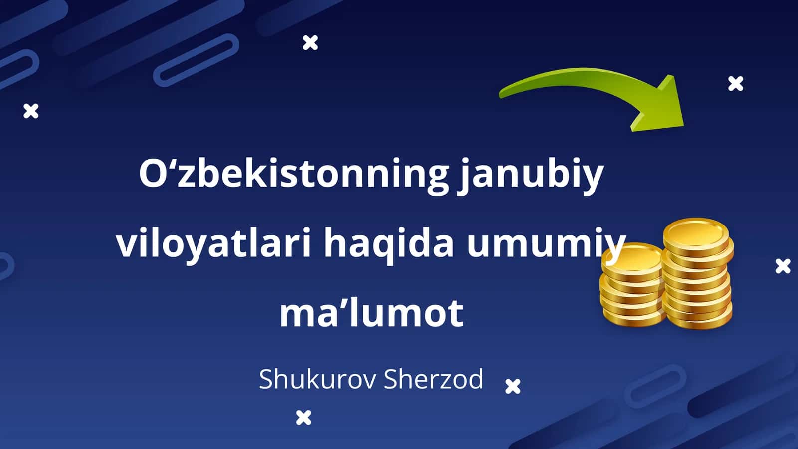 Oʻzbekistonning janubiy viloyatlari haqida umumiy maʼlumot