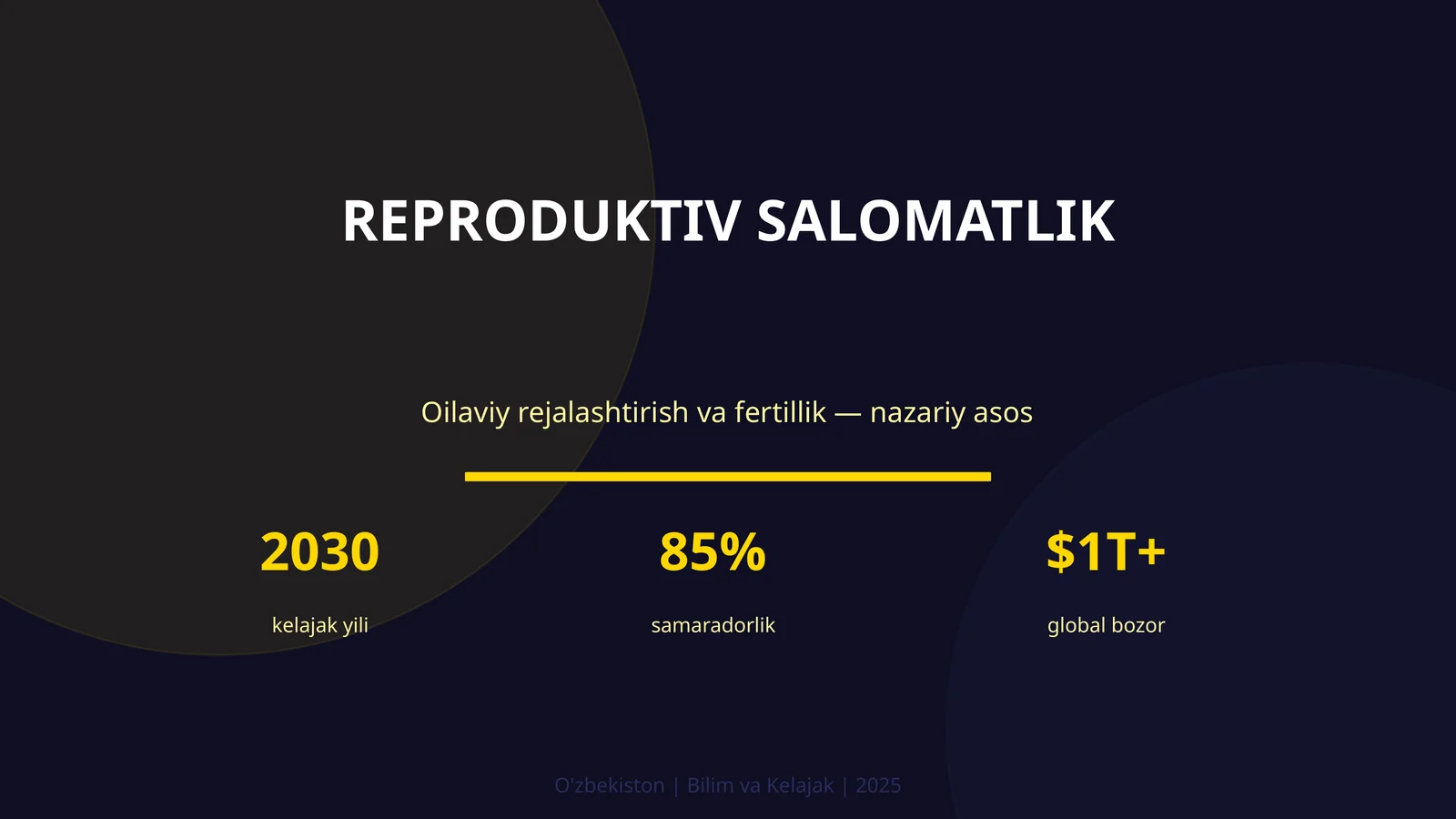 Reproduktiv salomatlik