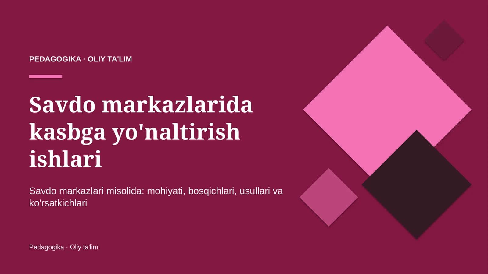 savdo markazlarida kasbga yo'naltirish ishlari 5165