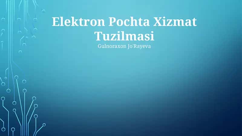Elektron Pochta Xizmat Tuzilmasi