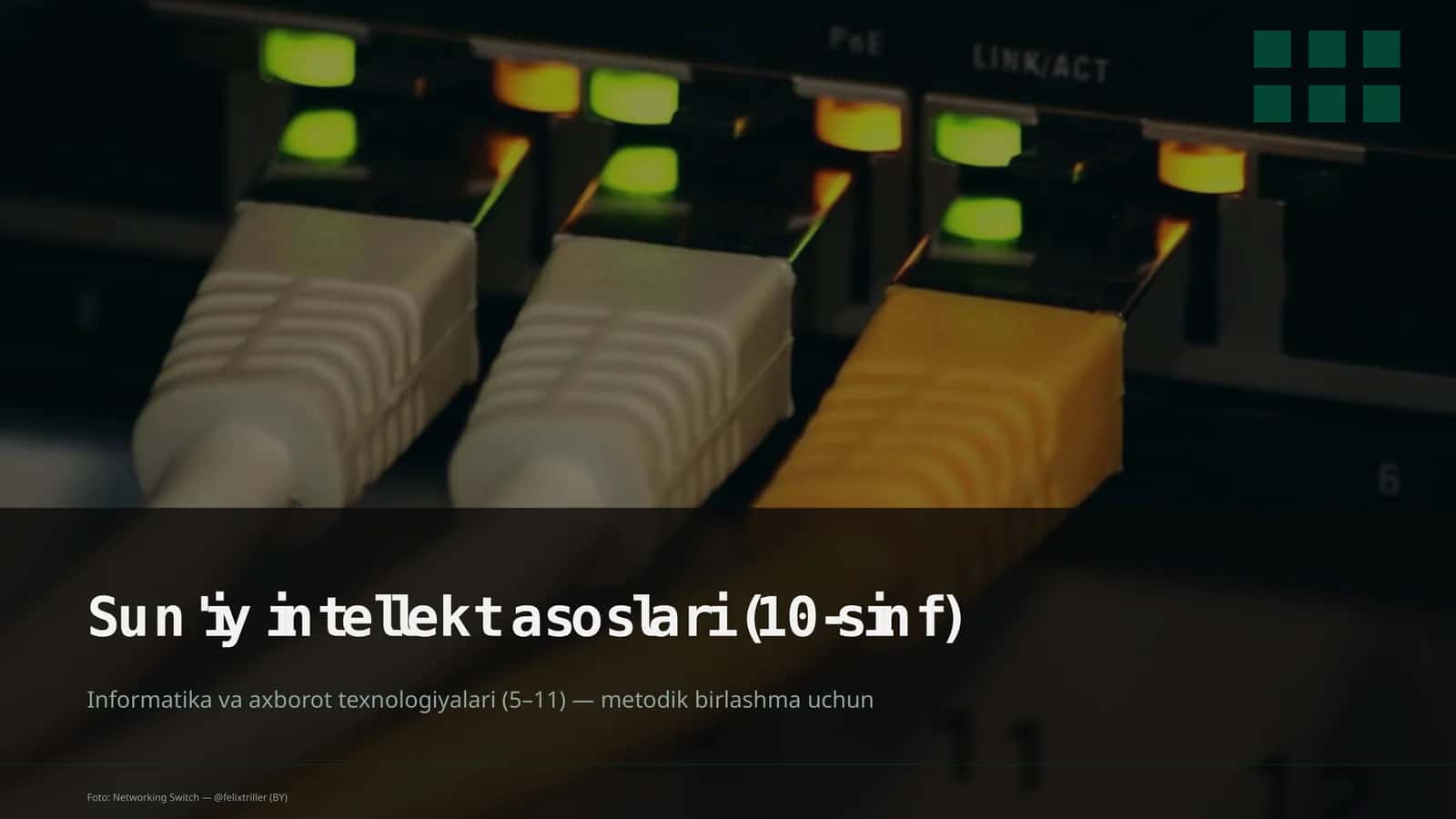 Sun'iy intellekt asoslari (10-sinf)