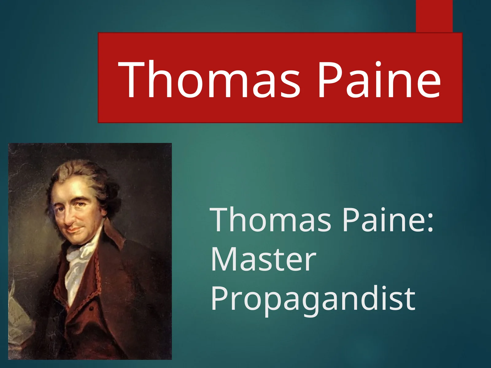 Thomas Paine