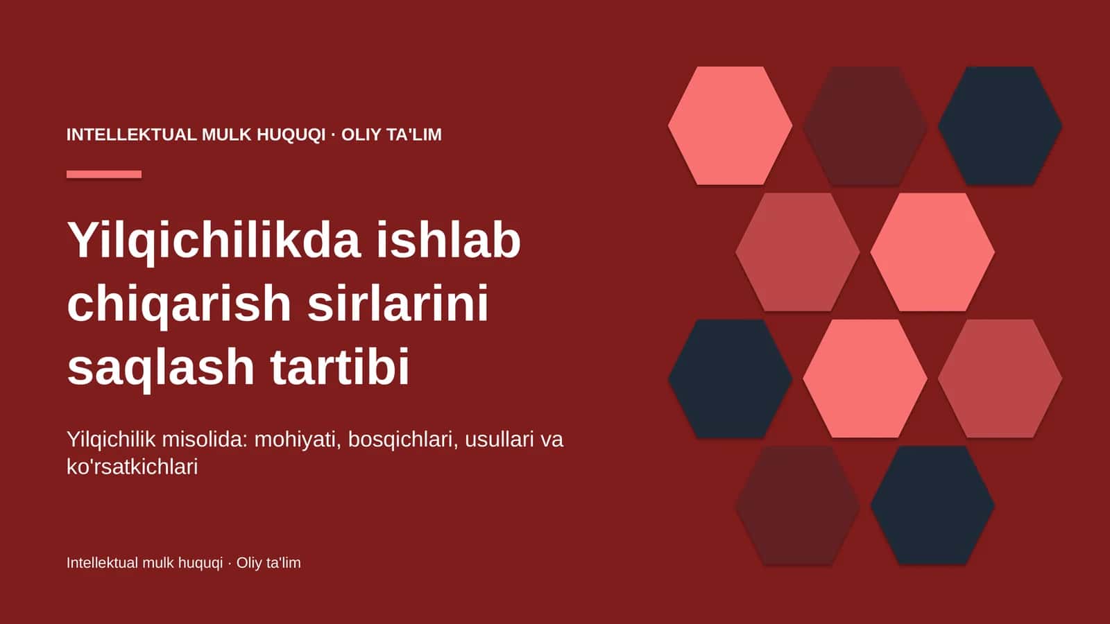 yilqichilikda ishlab chiqarish sirlarini saqlash tartibi 8728