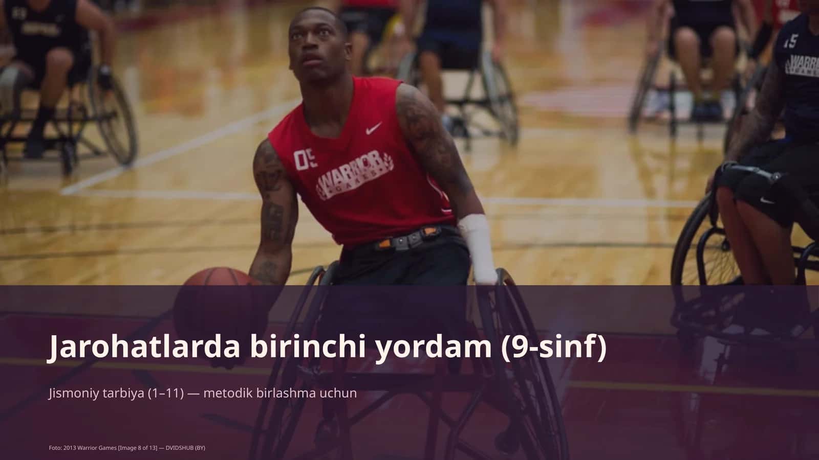 Jarohatlarda birinchi yordam (9-sinf)