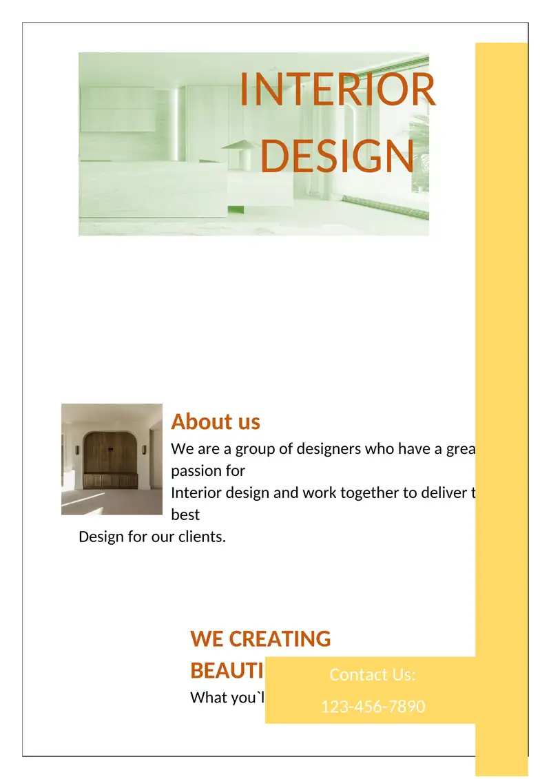 INTERIOR DESIGN