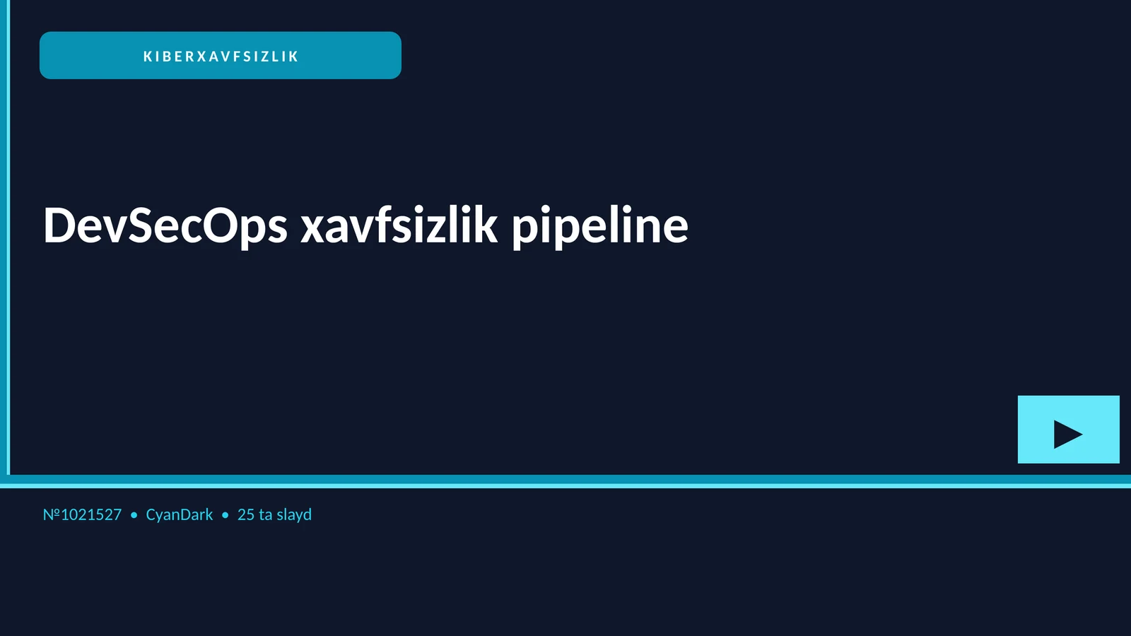 KIBERXAVFSIZLIK