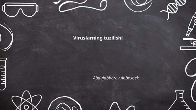 Viruslarning tuzilishi