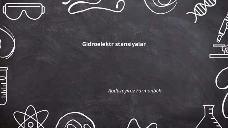 Gidroelektr stansiyalar