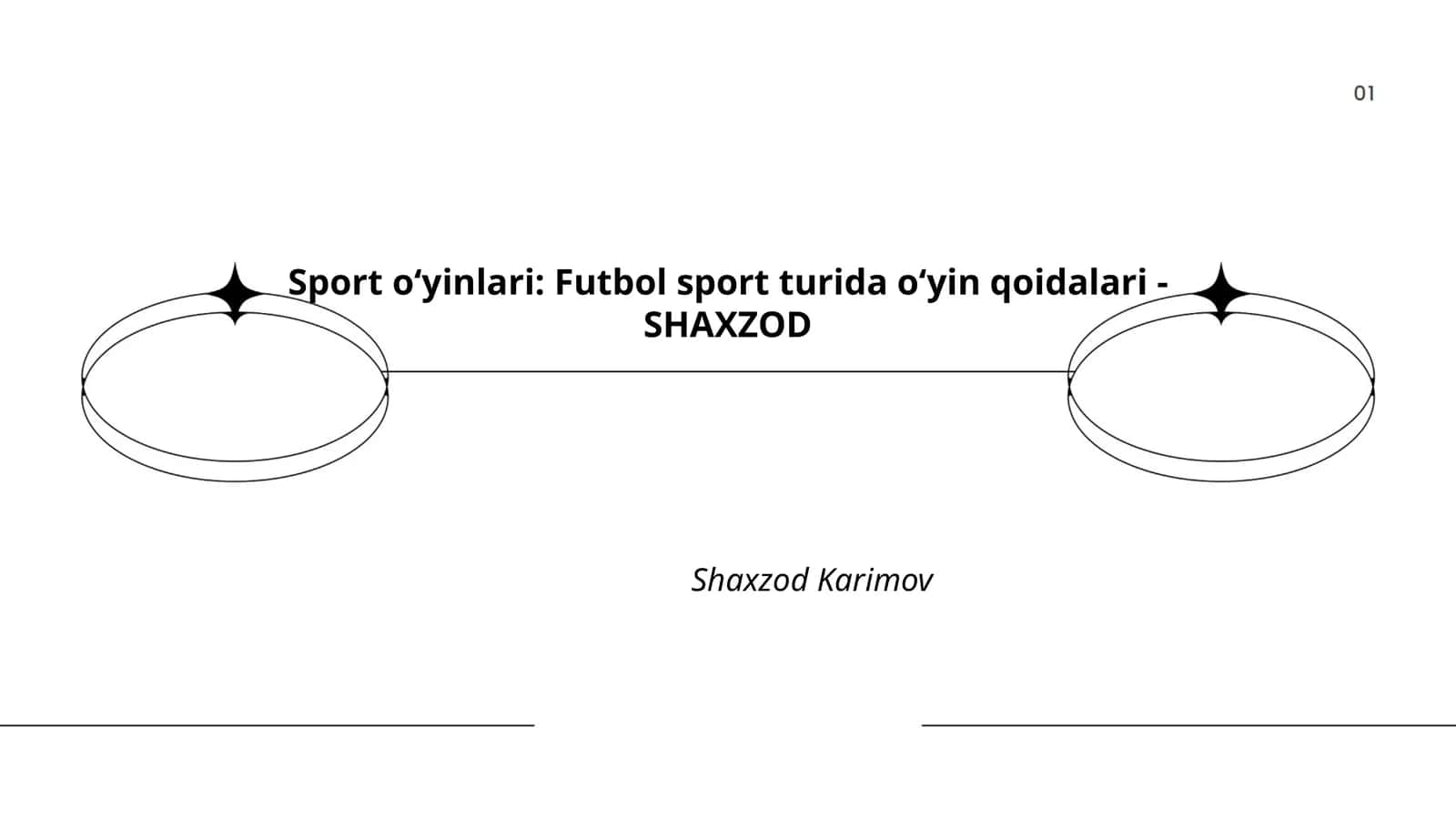 Futbol sport turida oʻyin qoidalari - SHAXZOD