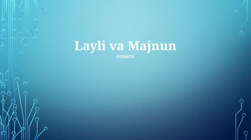 Layli va Majnun