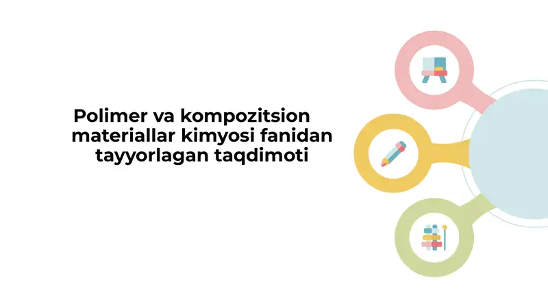 Polimer kompozitsion materiallar kelajagi – yangi istiqbolli qo‘llash sohalari
