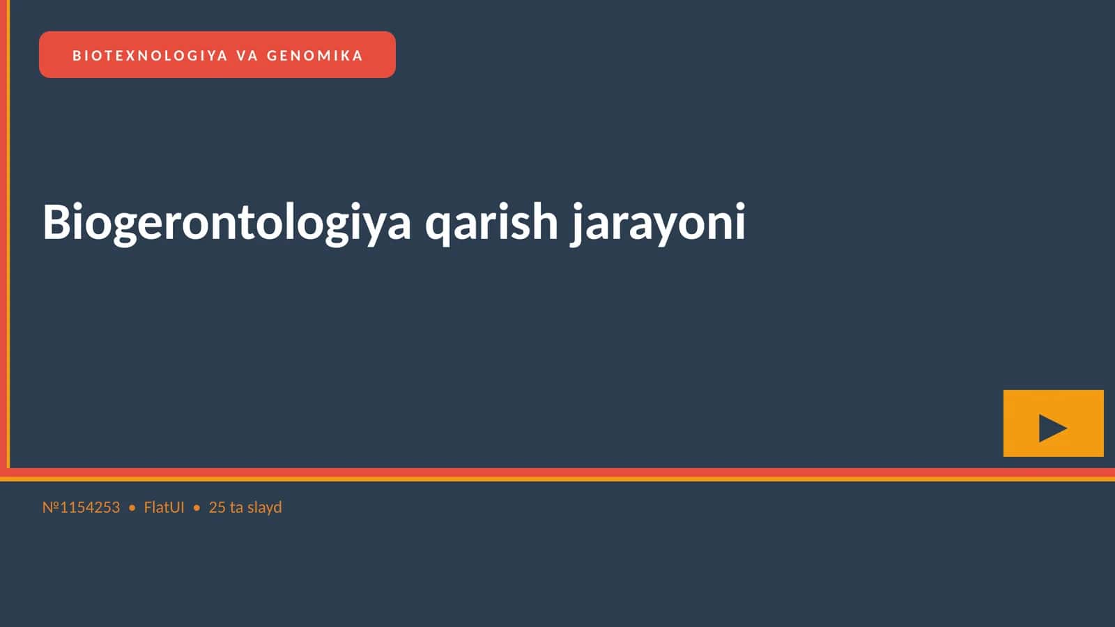 Biogerontologiya qarish jarayoni