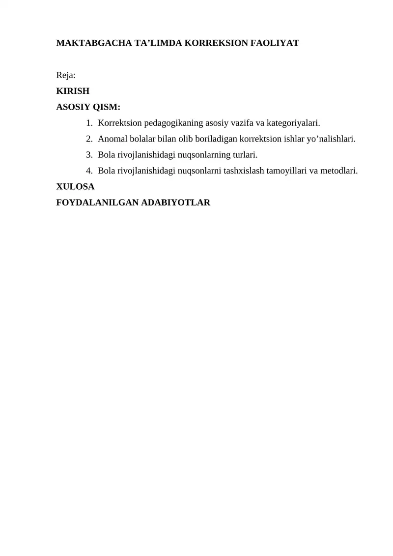 Korrektsion pedagogika