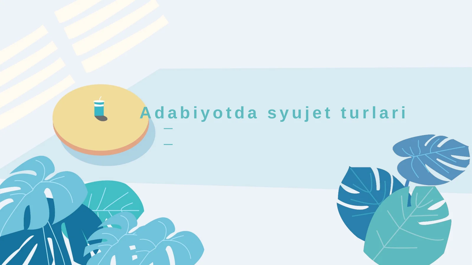 Adabiyotda syujet turlari