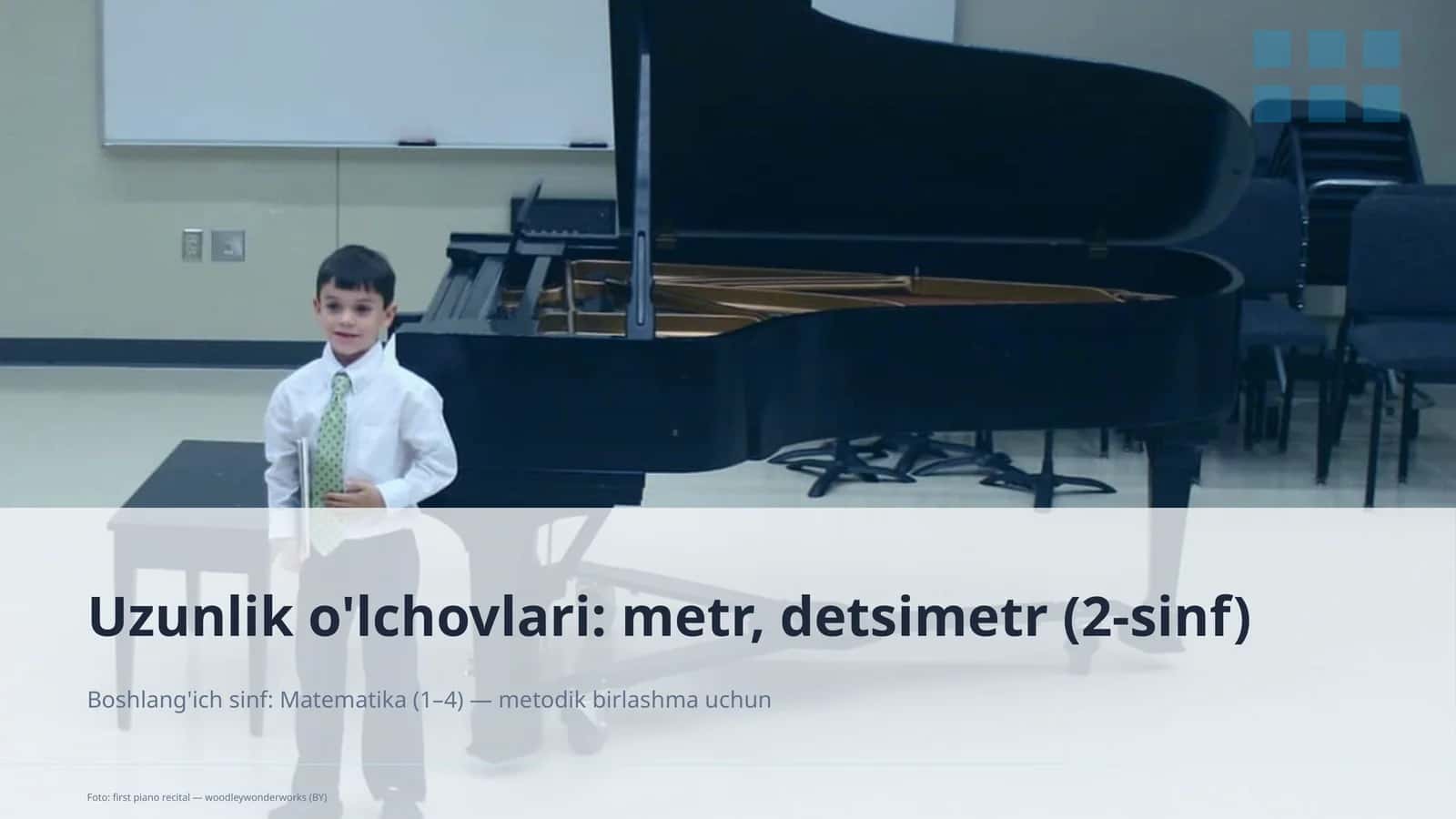 Uzunlik o'lchovlari: metr, detsimetr