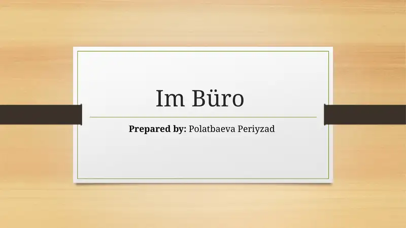 ImBüro