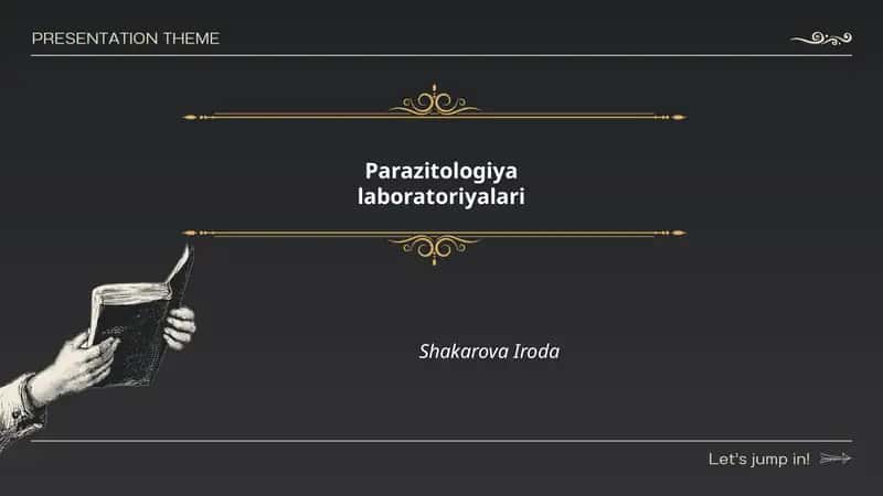 Parazitologiya laboratoriyalari
