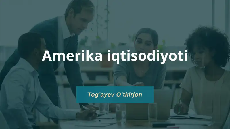 Amerika iqtisodiyoti